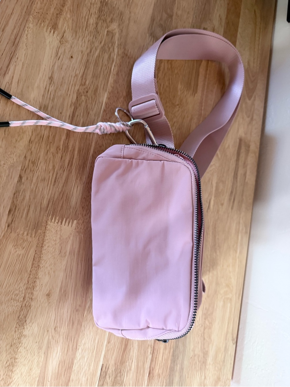 Women's Pink Crossbody Sling Bag - Lightweight Everyday Carry